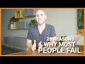 20 Reasons Why Most People FAIL To Build A Successful Online Business