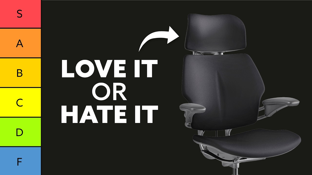 Humanscale Freedom Ranked l Office Chair Comfort Tier List