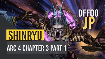 [ DFFOO JP ] - Arc 4 Chapter 3 Part 1 SHINRYU - Astos, Setzer, Iris