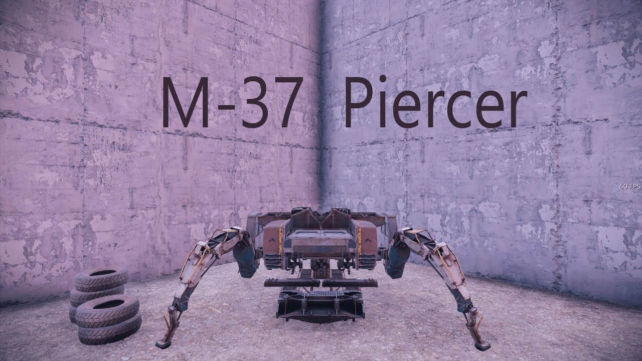 M-37 Piercer gameplay. Is this relevant? Crossout