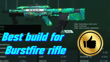 Blacklight Retribution best build for Burstfire rifle