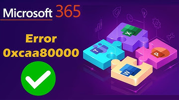 Fix Microsoft Error 0xcaa80000 in Teams or Outlook 🔥 Fix Microsoft Teams Issues