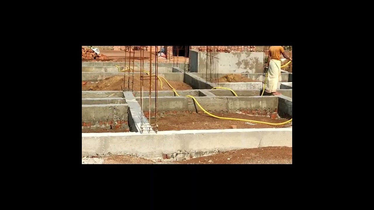 beam casting ke bad water curing