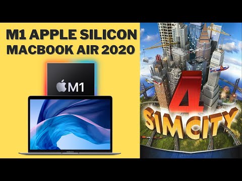 SimCity 4 - M1 Apple Silicon - MacBook Air 2020 - Benchmark and Gameplay