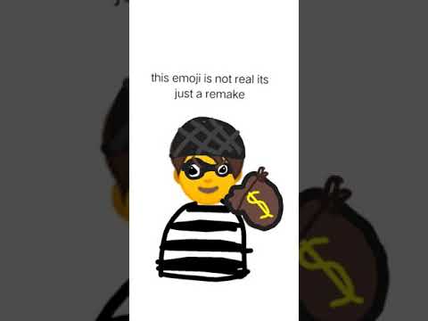 This Robber Emoji Is Not Real 