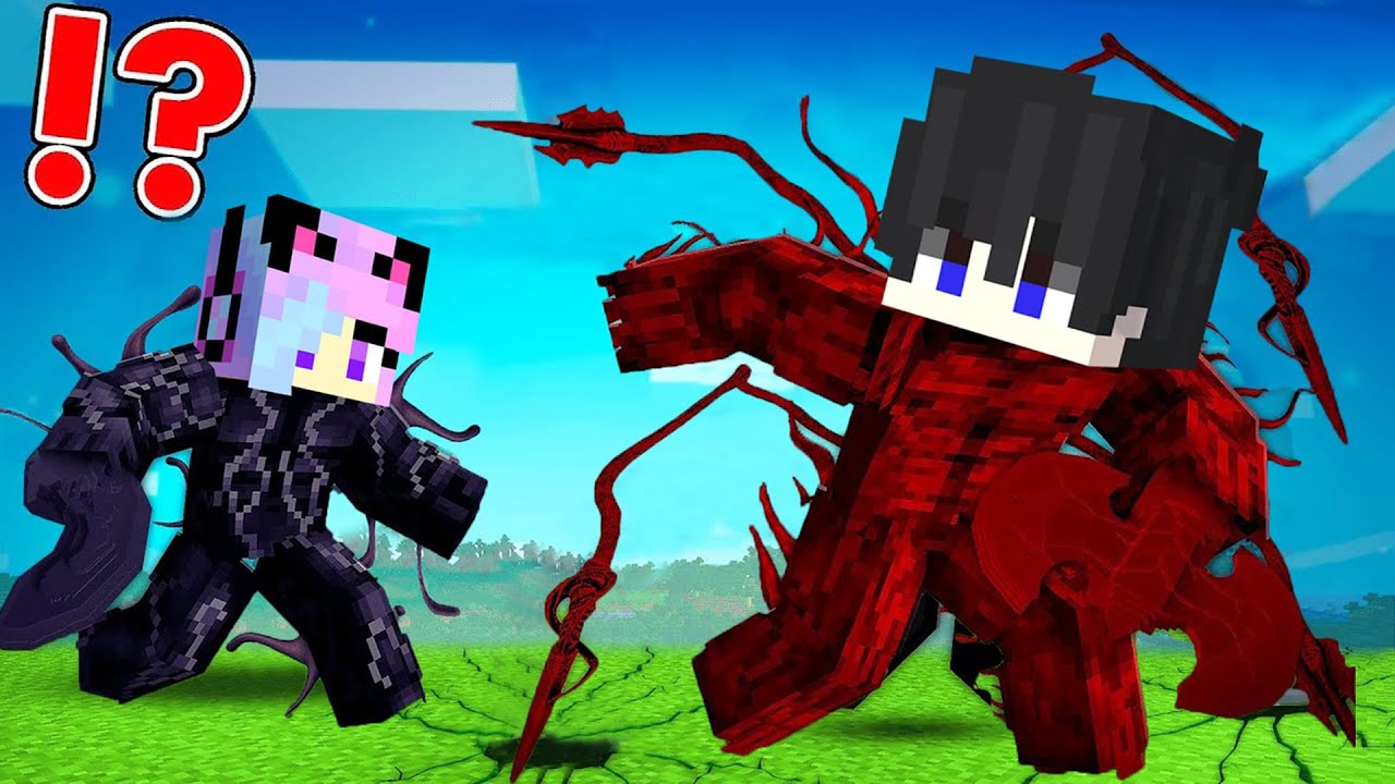 😱 CARNAGE Speedrunner vs VENOM Hunter in Minecraft!
