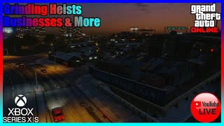 GTA Online Grinding Heists, Businesses \& More (Xbox Series X|S)