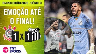 Corinthians marca no final e garante empate por 1 a 1 contra o Goiás