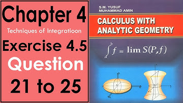 BSc - Chapter 4 Exercise 4.5 Question 21 to 28 | OFW