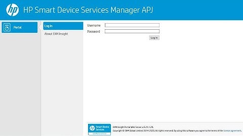HP SDS Smart Device Service
