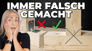 Wie baut man einen stabilen Holzrahmen?