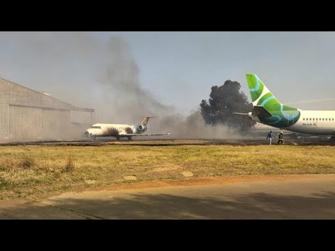 The OR Tambo fire did SERIOUS damage to these planes! | NEWS IN A MINUTE