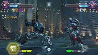 Nemesis Prime vs Optimus Primal Transformers Forged to Fight