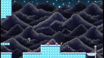 SuperTux 0.4.0 Into the Stars reverse 6 times speed
