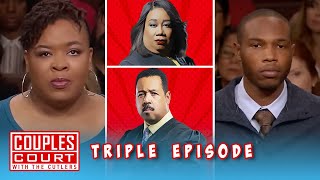 Triple Episode: If He's Not Cheating Why Is He On A Dating Sight? | Couples Court