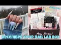 MAKARTT YOUR NAIL LAB DECEMBER BOX | UNBOXING & REVIEW | NAIL TUTORIAL | LUXE BOX | WINTER NAIL SET