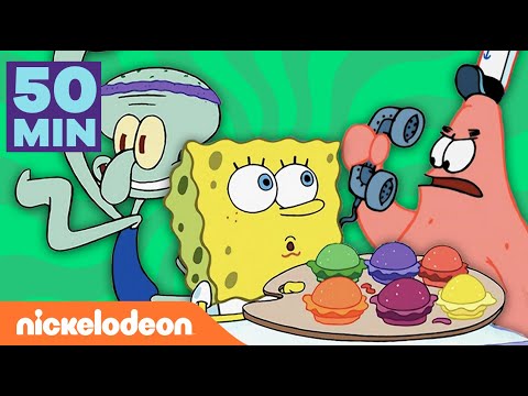 SpongeBob | 50 Menit Momen Terbaik Seri 2 | Nickelodeon Bahasa