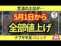 【5月値上げ】ナフサ不足でドラッグストア・スーパーも値上げラッシュへ