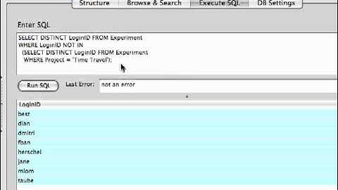 Databases - Episode 8 - Nested Queries