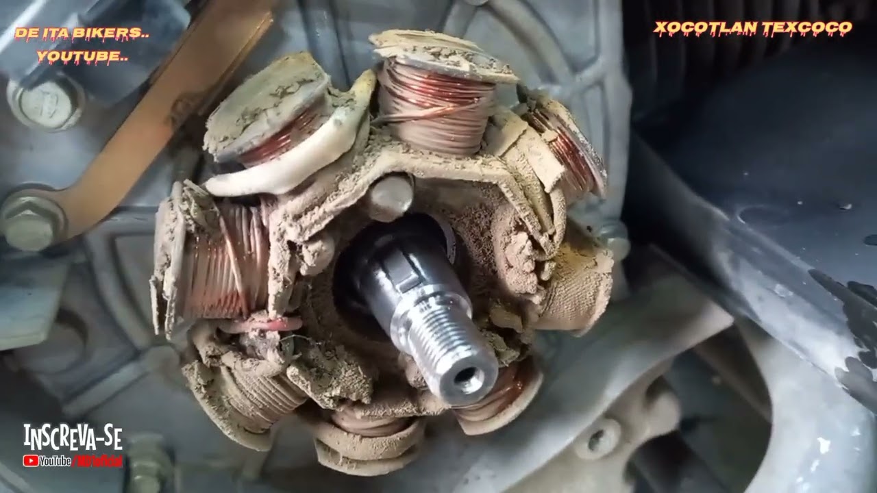 instalación mal puesta a ws sport corona,bovina y regulador dañados.