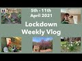 Lockdown Weekly Vlog 5th April 2021| Gardens Galore | M&amp;S Food Haul | Relaxed Week At Home