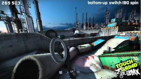 touchgrind bmx the docks - beating illusion labs record - Touchgrind BMX