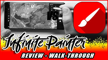 Infinite Painter Review. My search for the best android drawing app