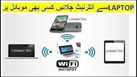How To Create WiFi Hotspot in windows 7,8,10 Virtual Router. Hindi Urdu