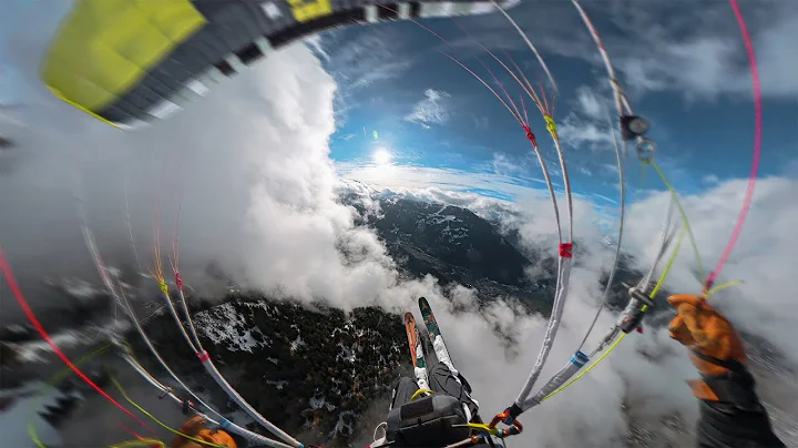 Insta360 X4 - Paragliding in the Clouds