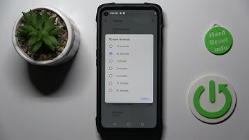 How to Change the Screen Timeout Value on CUBOT King Kong 7