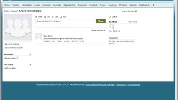 Chatter For SharePoint - Configuration and use