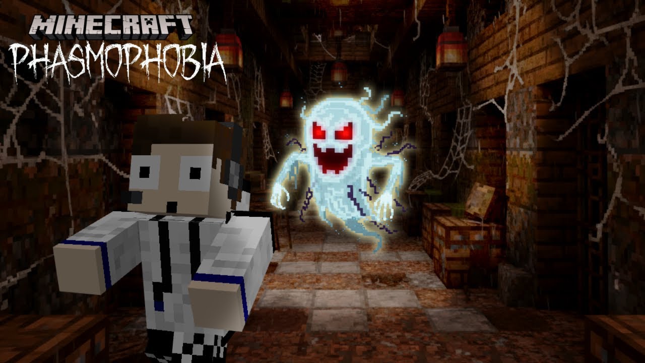 Cazando FANTASMAS en este mapa de terror de Minecraft bedrock