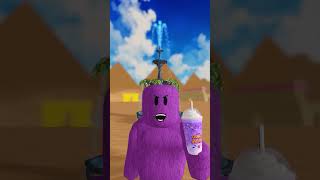 Grimace Shake - Quiere Matar A Un Policía #Shorts #Roblox #Animación