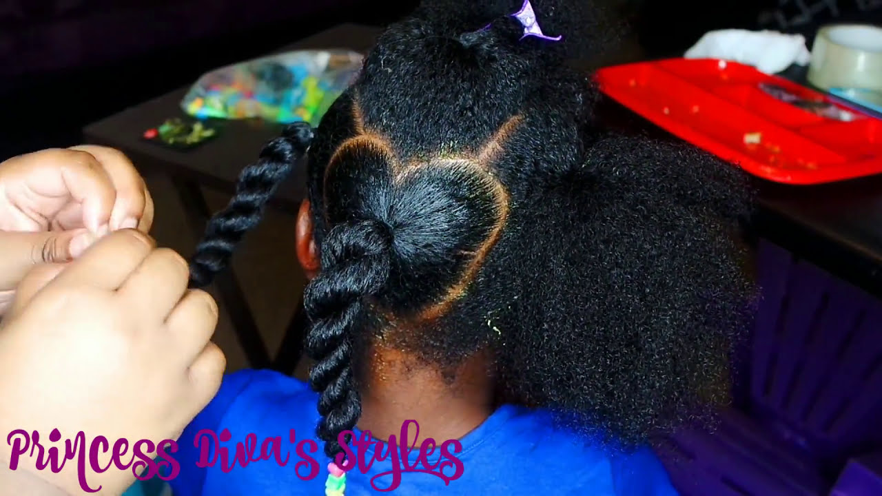 We Heart This Simple Ponytail Hairstyle Little Girls 4a Natural
