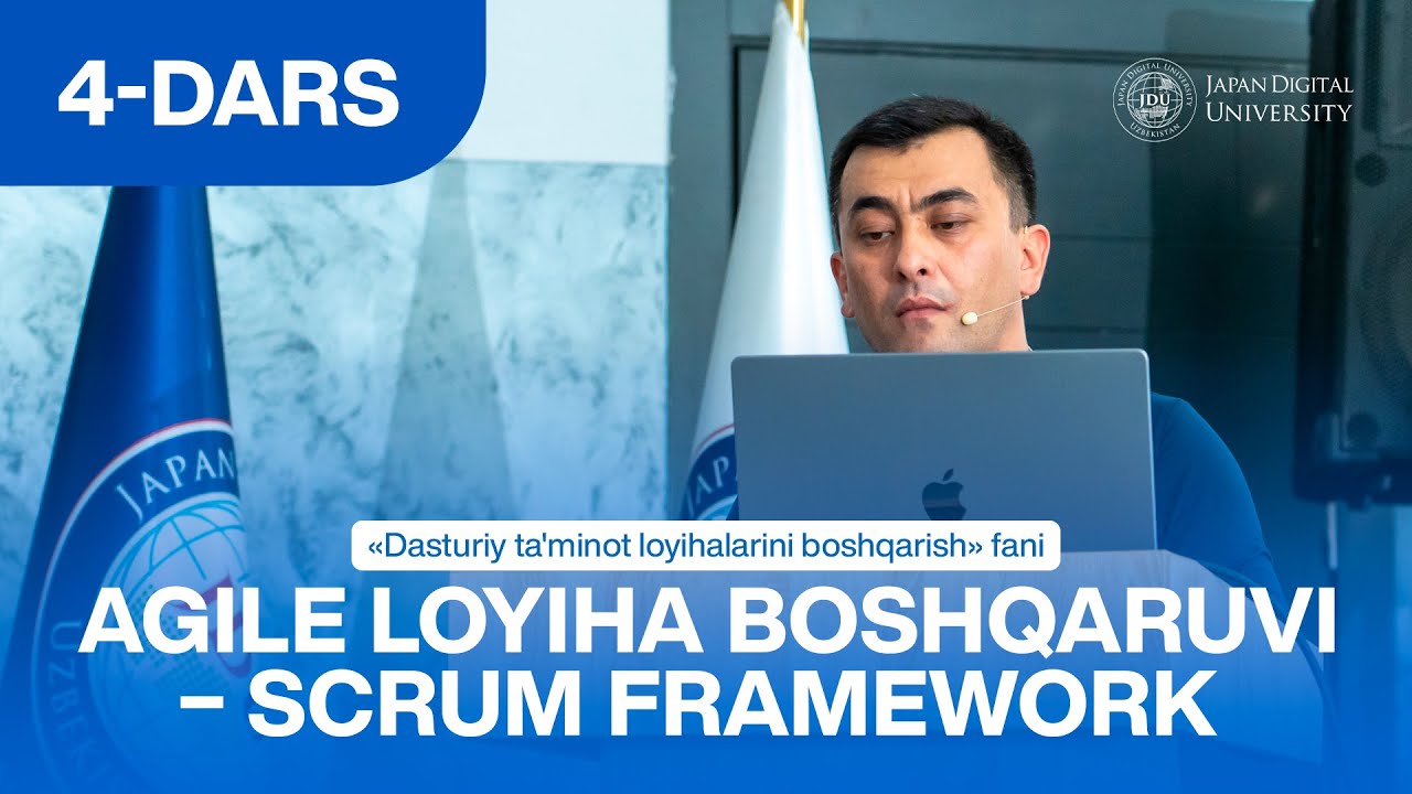 Agile loyiha boshqaruvi – Scrum framework
