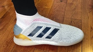 Adidas Predator 19+ TF Indoor - Unboxing, Review & On Feet - YouTube