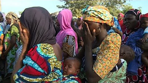 Nigerians displaced by Boko Haram violence seek aid