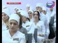 Глава Дагестана открыл памятник врачам во дворе первой городской больницы Махачкалы