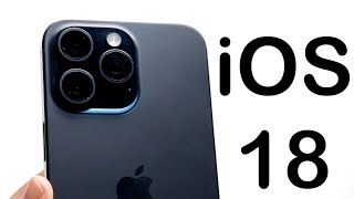 iOS 18: TERRIBLE NEWS!