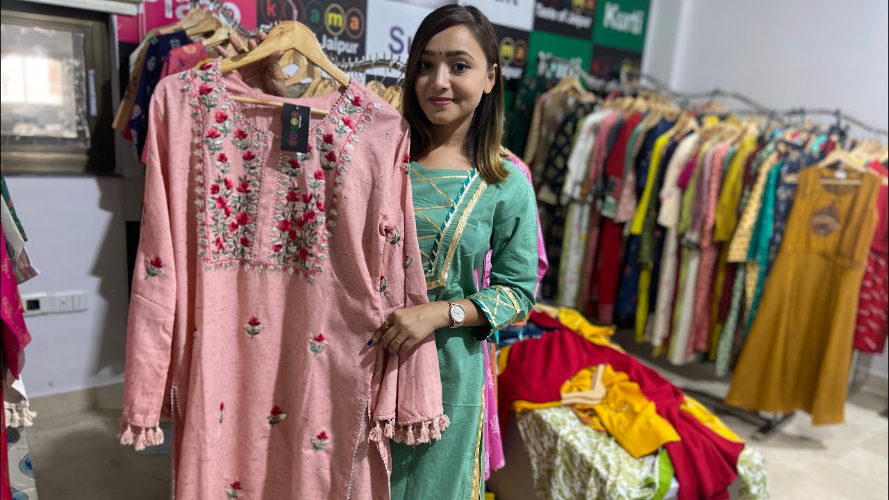 wholesale market for kurtis in jaipur Archives - Srishti Textile