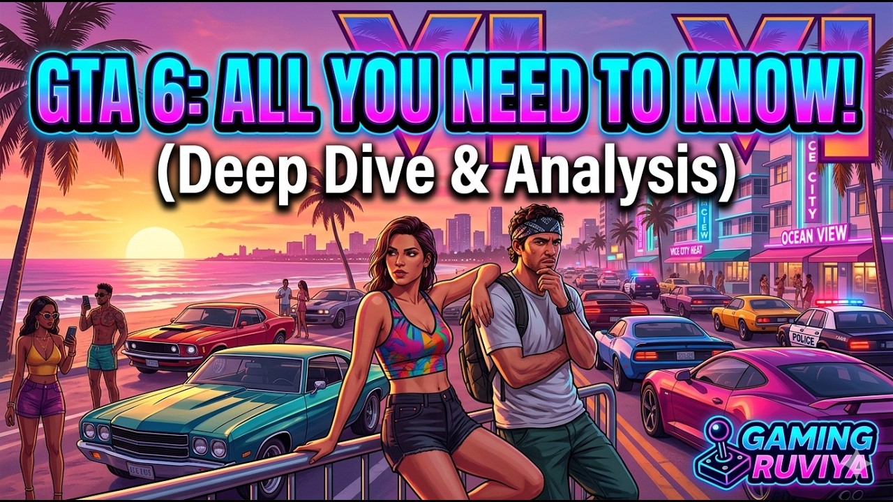 GTA 6 is Finally Here! 😱 Everything Revealed So Far - Vice City Deep Dive #gta #gta6 #gaming