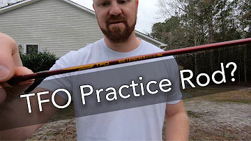 Practice Fly Rod TFO Bug Launcher Office Rod Review Practice Fly Rod TFO Bug Launcher Office Rod Review