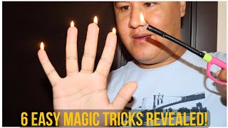 6 Famous Magic Tricks Exposed! #voila