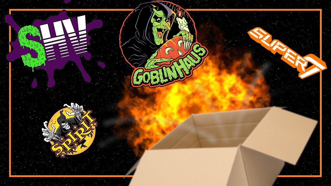 retro mask unboxing | Vintage Ben Cooper Style Masks |