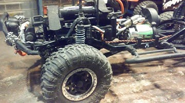 Axial scx10 shock mount tip