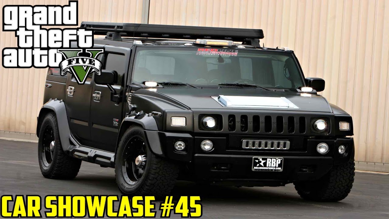 Gta V Mammoth Patriot Hummer Suv Car Showcase 45 Youtube