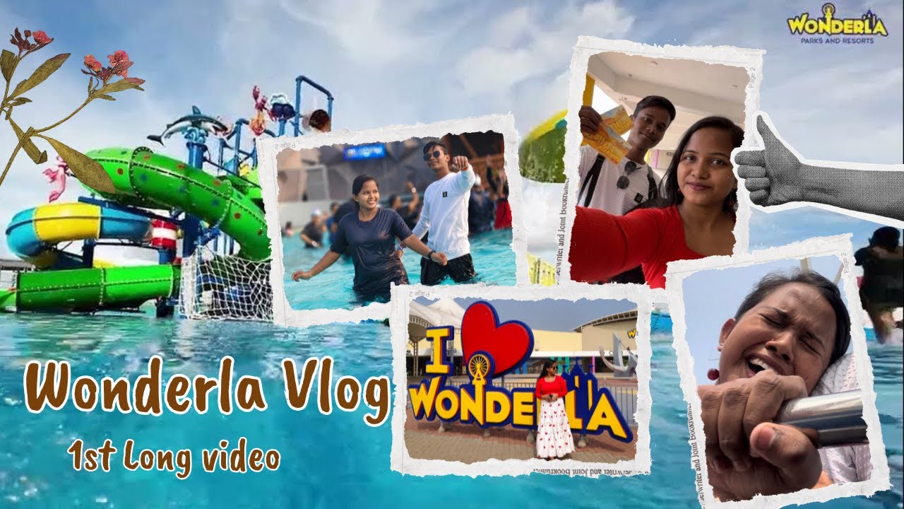 Welcome to the very 1st vlog of my channel 🧿🎀 #wonderlandwaterpark #fun #funny #new #trending  