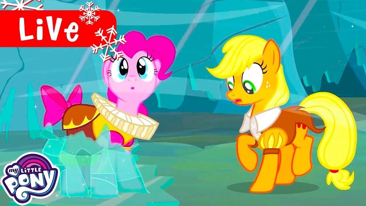 🔴 LIVE Friendship is Magic 🎄 CHRISTMAS EPISODES ❄️ Happy Holidays! 🎁  My Little Pony FULL EPISODES