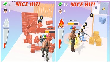 Muscle Rush 💪 All Levels Gameplay walkthrough Android iOS 185 to188 | Muscle Rush 💪