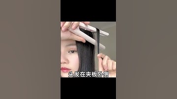 Hướng dẫn uốn tóc bằng máy duỗi